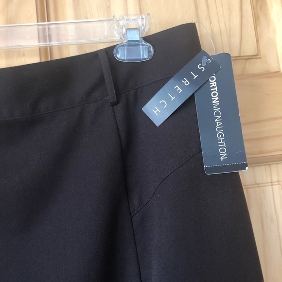 Norton McNaughton Slit Back Stretch Skirt Plus Size 16 - Picture 3 of 10